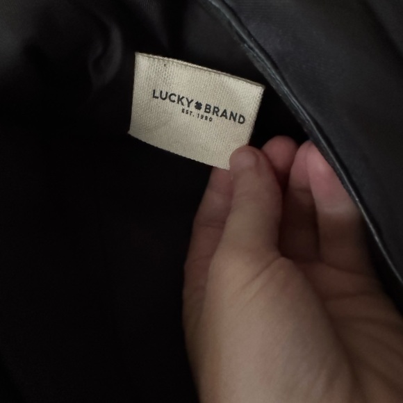 Lucky Brand Black Leather Handbag - Picture 8 of 11